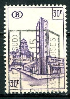 Belgium; 1953: Sc. # Q356: O/Used Single Stamp