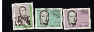 Bolivia  1968  504, C285-6  Used