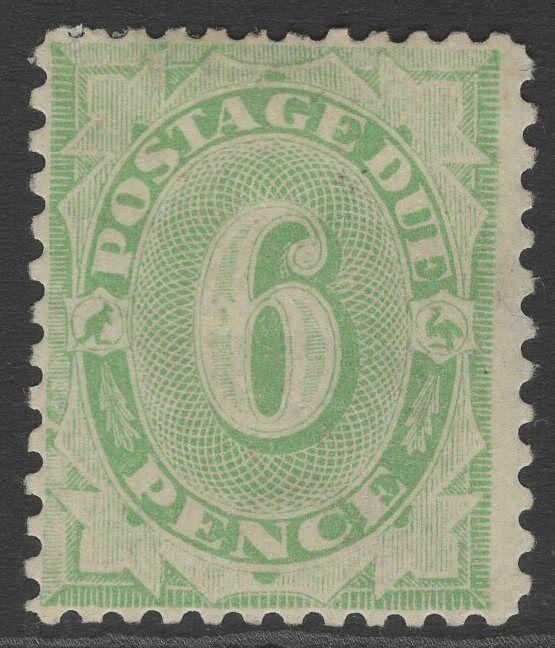 AUSTRALIA SGD57 1907 9d DULL GREEN POSTAGE DUE MTD MINT