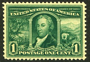 U.S. #323 MINT OG LH