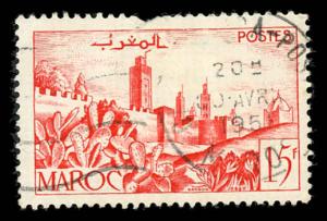 French Morocco 246 Used
