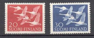 Finland - 1956 - Mi. 465-66 (Birds) - MNH - BE002
