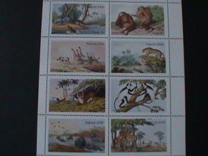 ​NAGALAND- PROTECTING ANIMALS MNH SHEET-VF EST.VALUE $12-50% OFF PROMOTING