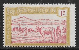 Cameroun 170: 1c Herder and Cattle, Sanaga River, MH, F-VF