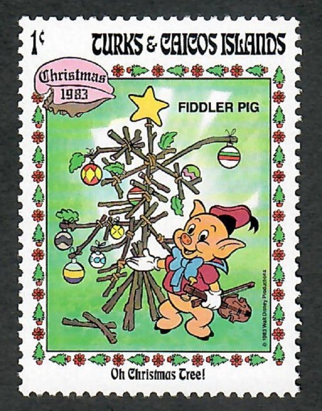 Turks and Caicos #594 Disney MNH single