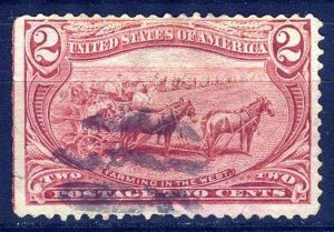 United States USA 1898 Trans Mississippi EXPO Omaha Horses Sc. 286 Used