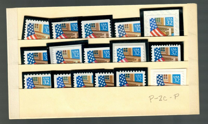 Flag Over Porch (Best SET OF 16 NO CORNERS) MNH( P-2CP)