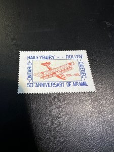 50th anniversary of airmail  Halleybury/ Rouyn