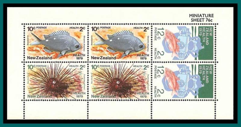 New Zealand  1979 Health, MS, MNH 