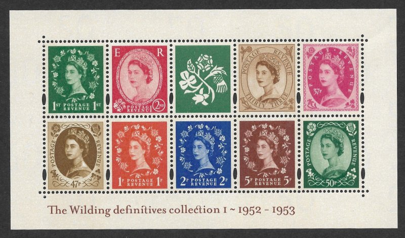 Doyle's_Stamps: MNH 2002 Souvenir Sheet of 1952-1953 Definitives  #2086**