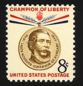 1118  8c Lajos Kossuth MNH single