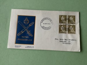 Denmark 1961 first day cover  1  item  Ref A2001