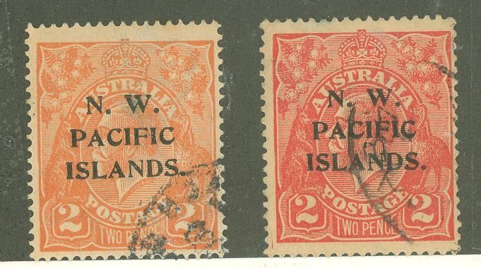 North West Pacific Islands #44-45 Used Single (King)