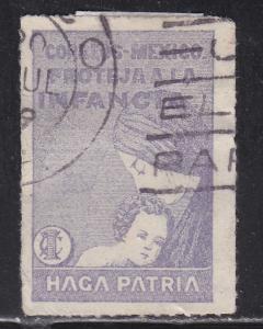 Mexico RA5 Postal Tax Stamp - Mother and Child 1929