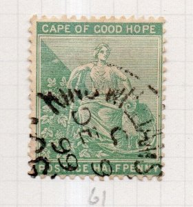 Cape of Good Hope 1893 QV Early Issue Fine Used 1/2d. NW-206154