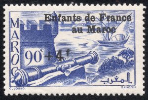 FRENCH MOROCCO SCOTT B22