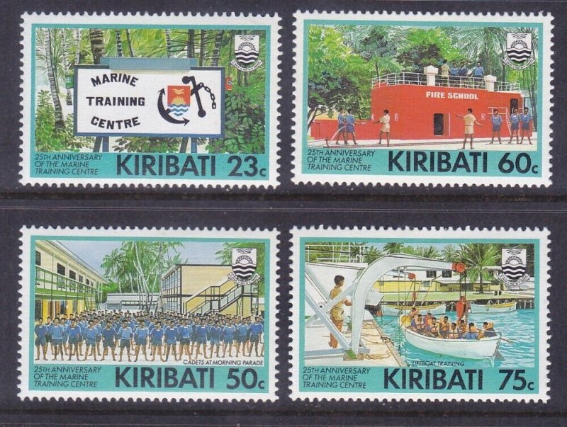 Kiribati 591-94 MNH 1992 Marine Training Center 25th Anniversary Set