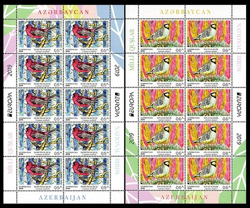 2019 Azerbaijan 1468KL-1469KL Europe CEPT