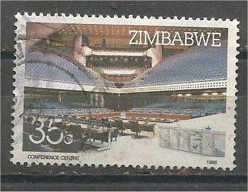 ZIMBABWE, 1986, used 35c, Harare Conference, Scott 524