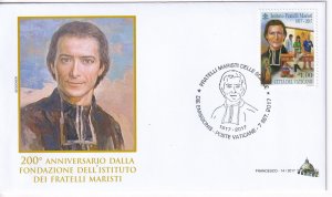 2017 - VATICAN - Institute of the Marist Brothers - FDC