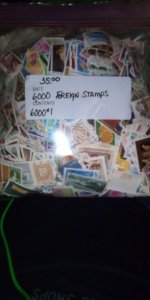 6,000 foreign mixture. (New lower price)