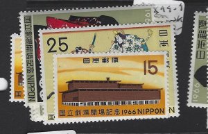 Japan SC 899-901 MNH (3gqc)