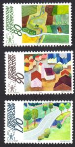 Liechtenstein 1988  MNH    road safety campaign   complete