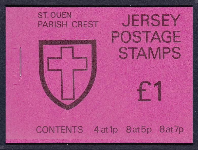 Jersey St.Ouen Parish Crest ?1 Booklet SG#SB26