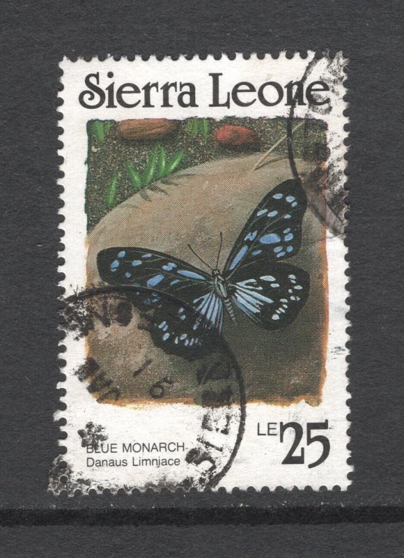 Sierra Leone, Scott #868  VF, Used, Butterfly, CV $3.25   ...... 5690230