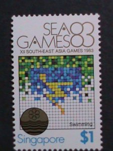 ​SINGAPORE 1983-SC# 415-9 SOUTH EAST ASIAN GAMES MINT SET VERY FINE