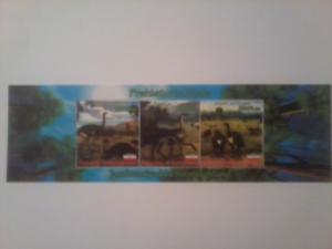 SOMALIA SHEET MNH DINOSAURS