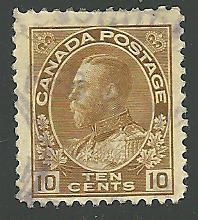 Canada #118, King George V, Used**-