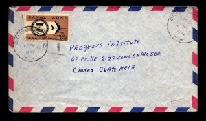 Canal Zone 1978 Airmail Cover to Guatemala - L32990