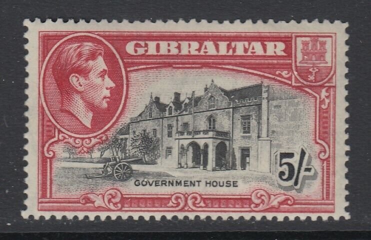 Gibraltar, Scott 116a (SG 129), MHR