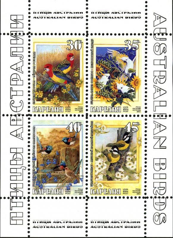 RUSSIA LOCAL SHEET BIRDS