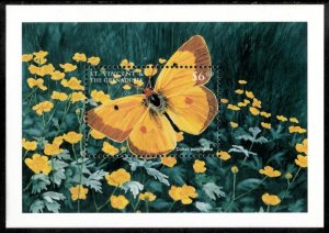 St. Vincent 1998 - Butterflies - Souvenir Stamp Sheet - Scott #2540 - MNH