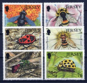 ZAYIX Jersey 1336-1341 MNH Insects Bugs Nature Wasp Ladybug Bee 101623SM17M