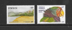 BIRDS - DOMINICA #1400-01  MNH