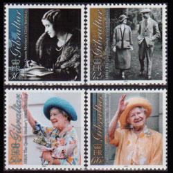 GIBRALTAR 2000 - Scott# 846-9 Queen Mother Set of 4 NH