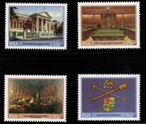 RSA, Republic of South Africa Scott 652-655 MNH**  set