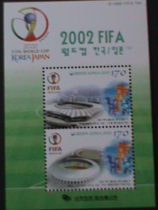 ​KOREA-2000-SC#2039-K  SEOUL WORLD CUP-& BUSAN  STADIUMS :MNH RARE MNH S/S-VF