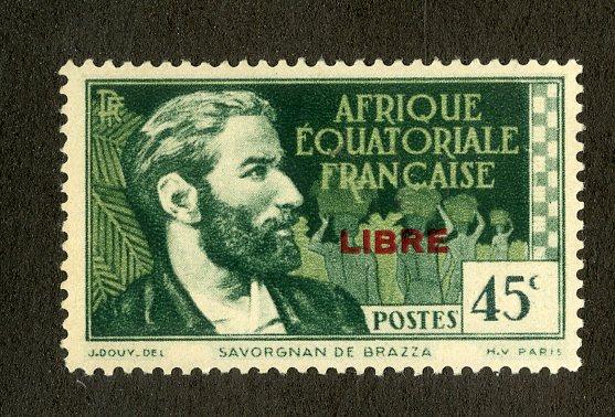 FRENCH EQUATORIAL AFRICA 95 MLH SCV $4.00 BIN $1.75 PERSON