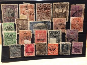 India mixed vintage stamps Ref A90