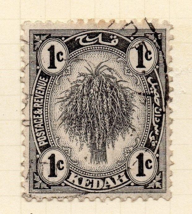 Kedah 1922-36 Early Issue Fine Used 1c. 027313