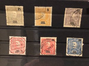 Cape Verde used stamps  Ref A141