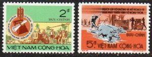 Vietnam Sc #448-449 MNH