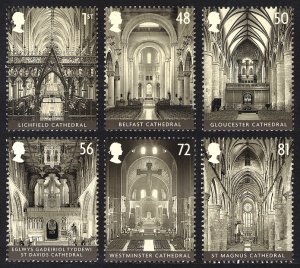 Great Britain 2008 - Cathedrals  -  MNH set    # 2574-2579