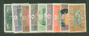 Dahomey #17/42-46/49/55/69  Multiple