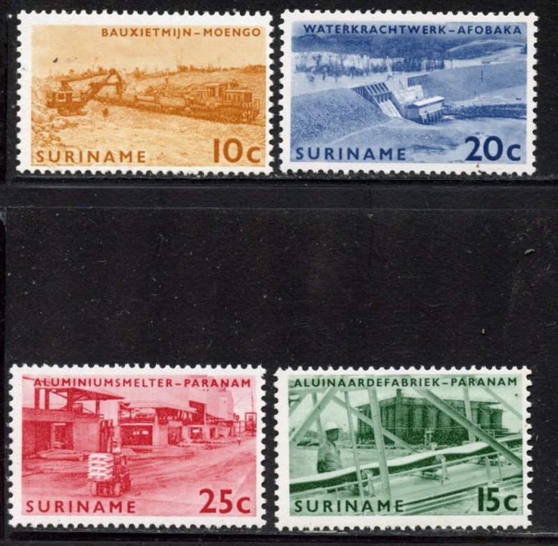 Suriname # 319-22, Mint Never Hinge. CV $ 2.20