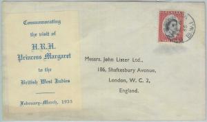 82610 - GRENADA - Postal History -  Special Cover - ROYALTY  1955